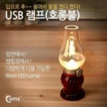 감성 LED 호야등 램프 실내불멍 휴대용 빈티지 전구 충전식, 1개