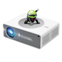 Touyinger Q10 빔 프로젝터 풀HD 홈시어터 9500루멘 LED 4K 블루투스 Wifi 안드로이드, Q10W(안드로이드)