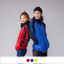 (티티뱅크) AT3156 투라인 터틀넥 후드 지퍼