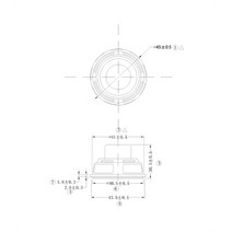 베놈스피커 자성유체 블루투스 스피커 전체 범위 스피커 45mm 18 코어 4 옴 8 W NdFeB 자기 주파수 DIY 휴, 한개옵션0
