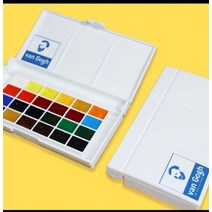 수채화물감 수채화 물감 물감은 고체 미술치료 네덜란드 수입 반 고흐 수채화 물감 24, 1ml