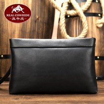 정품 소 가죽 남성 클러치 손가방 소형 골프가방 투어지갑 일수 형님 BAG 백 012592