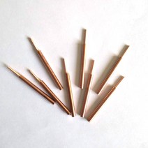 18650 리튬 배터리 스폿 용접기 전극 팁 높세부 프로젝트용 아연 도금 강철 스트립 내구성 2 개