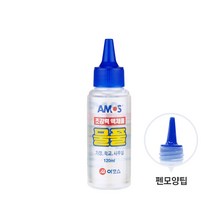 예스통상 슬라임만들기모음전 슬라임DIY재료 반짝이가루 베이스 파츠 비즈 컬러풀베이스, 아모스 물풀120ml /단품