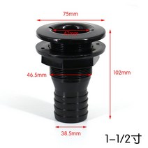 캠핑카 싱크대 싱크볼 접이식 수도꼭지 카라반 모터홈 싱크대 싱크볼 접이식 수도꼭지, 블랙 1.5인치