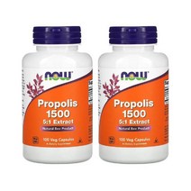 나우푸드 프로폴리스 1500 100베지캡슐X2통, 100베지캡슐, 2개