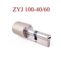 지문자물쇠 안전고리 사물함자물쇠 Z50 Tuya 스마트 잠금 실린더 전자 키 무선 와이파이 지그비 코어 지능, 협력사, 1-타이 100 40 60