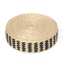 [굿즈트리] 홈센스 라탄 쿠션방석(40x10cm) (블랙)