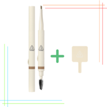 3CE 이지 브로우 디자이닝 펜슬, DEEP BROWN, 1개