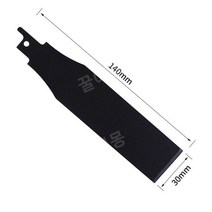 길이 140mm HCS 왕복 톱날 세이버 삽 전기 청소 삽 제거 타일 그라운드 진흙 청소 벽 퍼티 도구, 30mm