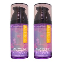 맥스클리닉 퓨리파잉 플라워 오일 폼 110g 클렌징오일, 2개