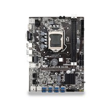 1 세트 B75 PC 메인 보드 크리 에이 티브 다기능 실용 데스크탑 B75 PC 공급 편리한 내마모성 B75 PC 액세서리, 유형1