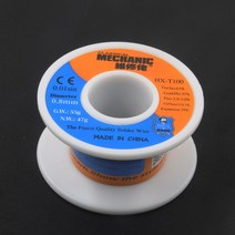 알루미늄용접와이어 구리 테이프 기계공 납땜 와이어 55G Sn63 % Pb37 0.3/0.4/0.5/0.6/0.8/1.0/1.2mm 183, 03 1.0mm