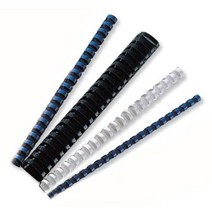 카피어랜드 제본 플라스틱링 1BOX 100개입, 12mm, 흰색