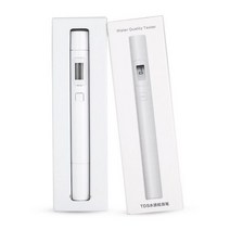 TDS 미터 디지털 워터 테스터 펜 휴대용 필터 수질 순도 시험기 0-9999 PPM 측정, 0.1|WHITE