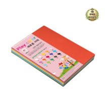 라이브잇 종이문화 플레이칼라 색지 혼합 180g B5 100p, 15색, 12세트