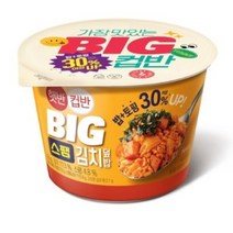 CJ 햇반컵반 BIG스팸김치덮밥 328g x3개, 3개