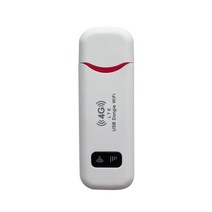 차량용 와이파이 무선 라우터 LTE 4g lte usb 동글 모바일 광대역 모뎀 스틱, 2개, 하얀