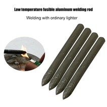 인바10pcs Easy Melt Aluminum Welding Rods Home Metal Pipe Faucet Rework Repair Bar for Stainless Ste, 한개옵션0