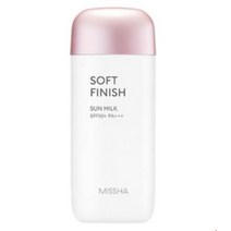 미샤 올 어라운드 세이프 블록 소프트 피니쉬 선밀크 SPF50+/PA+++, 70ml, 9개