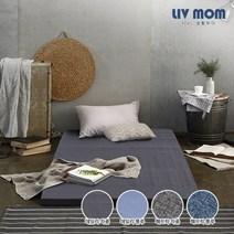 리브맘 세븐존 침대 토퍼 매트리스 7cm 멀티싱글, 04.패브릭블루, 상세설명 참조