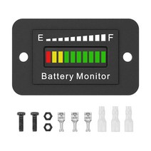 배터리 터스터 자동차 골프 카트 용량 방수 LED 전압 12V 36V 60V 72V