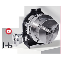 로터리테이블 선반 척 밀링 틸팅 용접 턴테이블, a 4인치 (하단 옵션이미지 참고)