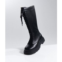 JILL BY JILLSTUART 록시 블랙 레이스업 롱부츠 JLSO3F671BK 294783