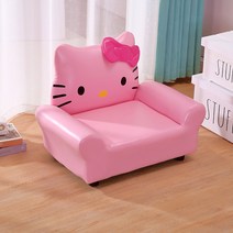 귀여운 동물 여자 남자 아이 아기 쇼파 소파 유아 의자 아기방꾸미기, 핑크 키티
