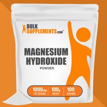벌크서플리먼트 수산화마그네슘 Magnesium Hydroxide 분말 가루 100g, 1개, 기본