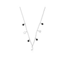 TOUS 실버 매직 네이처 네크리스 위드 오닉스 / Silver Magic Nature Necklace with onyx / 목걸이 / 111372530