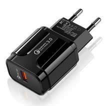 가성비 호환 3.0 USB 충전기 호환 샤오미 화웨이 휴대폰 고속 100 개/로트, 01 WHITE_01 Eu