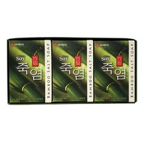 대나무 추출물 엘지 죽염비누 3P/ 미용비누/ 손비누 손비누 _ 7501209EA, $ 죽염비누3P, $ 본상품선택