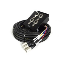 PX-4-10M E&W ENW 이앤더블유 마이크 멀티케이블 박스형/XLR암+55잭 병렬구성/4채널-10m, 40M