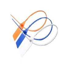 견고한 20pcs 철 시트 플라스틱 강화 보안 씰 컨테이너 트럭 케이블 타이 유조선 46.5cm, 한개옵션1, 한개옵션0