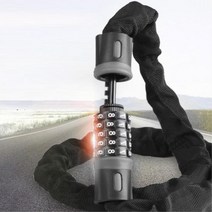 자전거 순대 자물쇠 잠금장치 번호키 자전거도난 경량