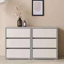 Sunshine 3단서랍옷장 서랍장 삼단옷장 옷방수납장 옷서랍장 1000 5162EA, 크림화이트