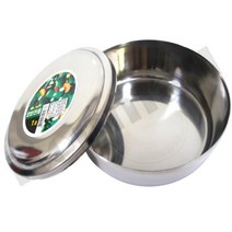 국산 스텐레스 합밥통 합찬통 원형 찬합 주방 보관 냉동 반찬, 2호 700ml