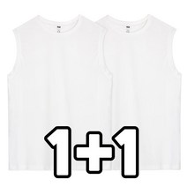 늑대와여우 1+1원플러스원 남자나시티 쿨링 냉감 민소매 빅사이즈