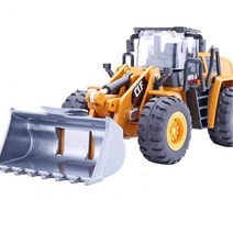 다이캐스트 중장비 Engineering Model Car Toy Movable Hands-on Ability Detachable 1: 50 Scale Forklift, 03 A