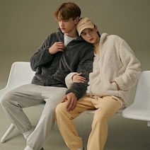 스파오 베이직 퍼 후리스 집업 자켓