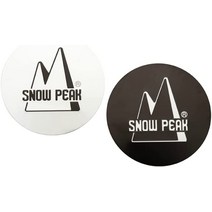 스노우피크 스노우 피크 스노우 피크 눈봉제 메탈 로고 스티커 MOUNTAIN FES-138, 한개옵션0