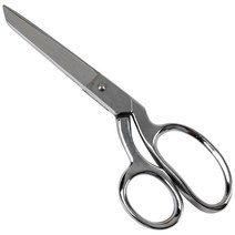 Klein Tools G208 가위 평평한 표면에서 절단하기 위한 오프셋 손잡이가 있는 구부러진 트리머 훌륭한 바느질 가위 21.6cm(8-1/4인치)