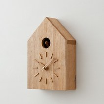 비둘기 시계 (호두·차)