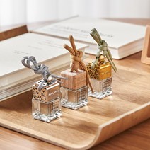 [디퓨져답례품] MINECA 차량용디퓨져/ 돌답례품 / 결혼답례품 / 개업선물 / 판촉물, 플라워바이타입, 리필추가 없음, 골드캡