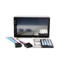 2 딘 자동차 라디오 7 인치 HD 오토 라디오 멀티미디어 플레이어 2DIN 터치 스크린 자동 오디오 자동차 스