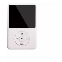 동영상플레이어 MP4 MP3 블루투스 시끄러운 스피커가있는 미니 음악 플레이어 및 내장, 하얀, 8GB
