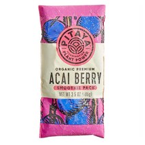 Pitaya Foods 피타야푸드 언스위튼드 아사이 베리 스무디 팩 99g x4팩