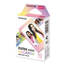 필름카메라 후지 필름 인스탁스 미니 10-50 매 카메라용 노출 컬러 디자인 11/40/9/8/7/70/90/25, 08 10Macaron