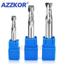 엔드밀 드릴밀 알루미늄 cnc maching 2 blade endmills에 의한 밀링 커터 합금 코팅 텅스텐 강철 도구 탑 밀링 커터 우드 밀링 커터, 10.0X75L